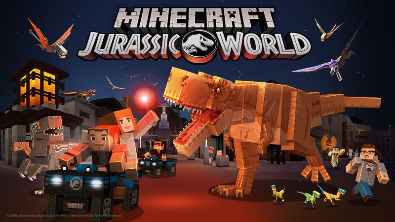 Jurassic World on the Minecraft Marketplace by Minecraft Jurassic World on the Minecraft Marketplace by Minecraft