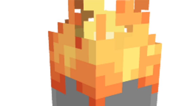 Orange Flame Crown