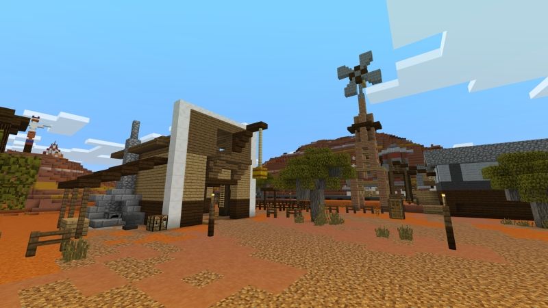 Dustville Survival Spawn by Noxcrew