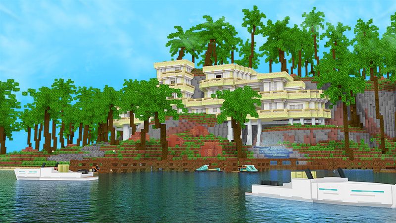 Paradise Island on the Minecraft Marketplace by MobBlocks