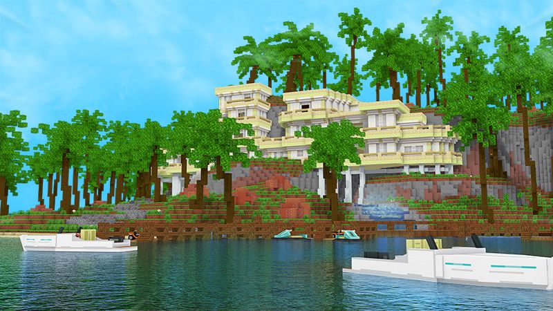 Paradise Island on the Minecraft Marketplace by MobBlocks Paradise Island on the Minecraft Marketplace by MobBlocks