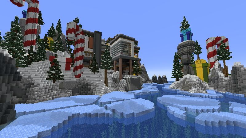 Winter Billionaire Mansion by In Mine