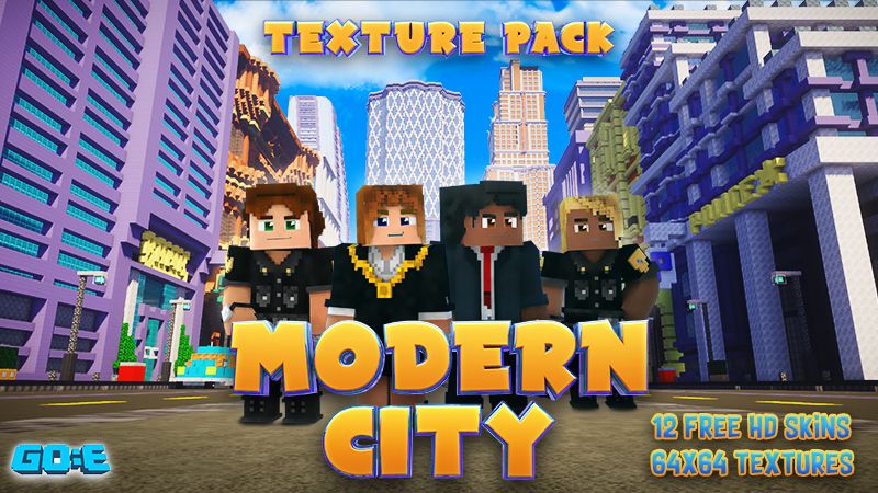 Modern City Texture Pack on the Minecraft Marketplace by GoE-Craft