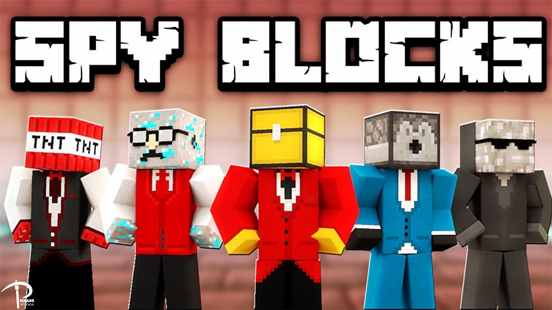 Spy Blocks By Pickaxe Studios Minecraft Skin Pack Minecraft Marketplace