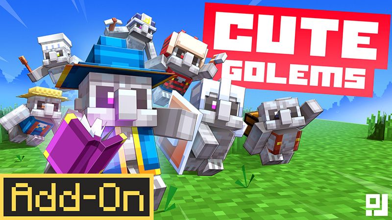 Cute Golems on the Minecraft Marketplace by inPixel