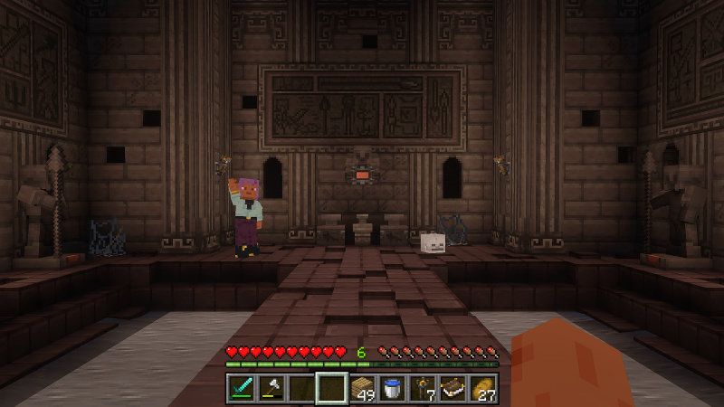 Mounts of Mayhem: Dungeon Descent by Minecraft