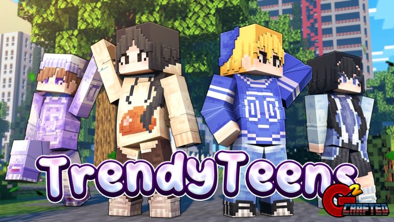Trendy Teens on the Minecraft Marketplace by G2Crafted Trendy Teens on the Minecraft Marketplace by G2Crafted