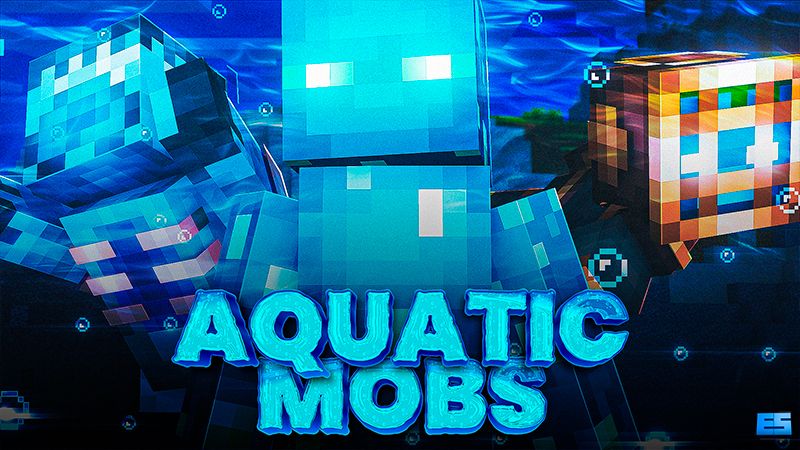 Aquatic Mobs on the Minecraft Marketplace by Eco Studios