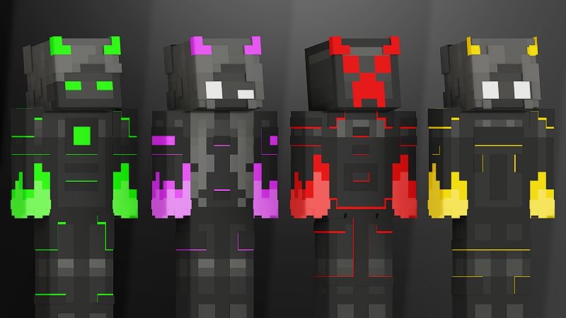 Ender Demon  Minecraft Skin