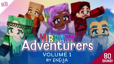 Vibrant Adventurers Volume 1 on the Minecraft Marketplace by Eneija