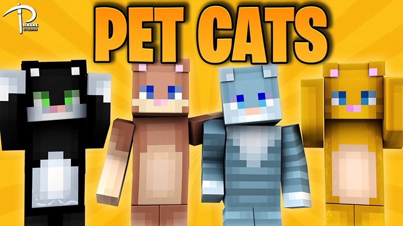 Pet Cats by Pickaxe Studios (Minecraft Skin Pack) - Minecraft ...