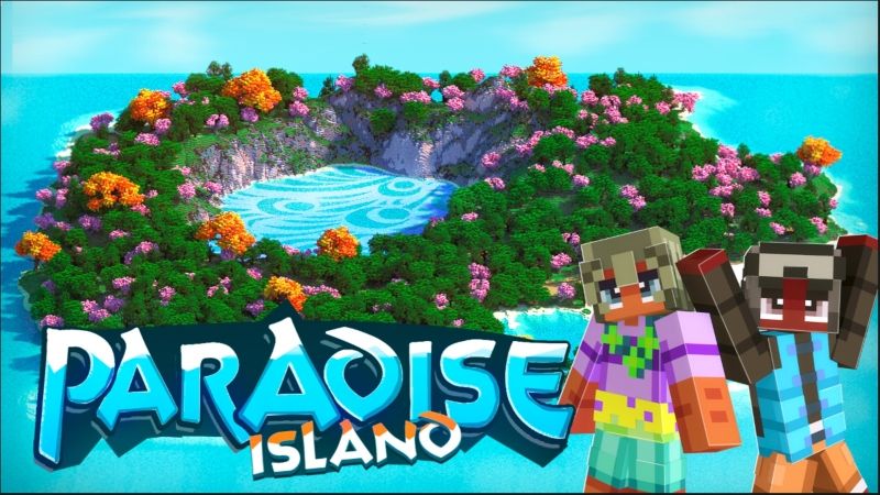 Paradise Island on the Minecraft Marketplace by Giggle Block Studios
