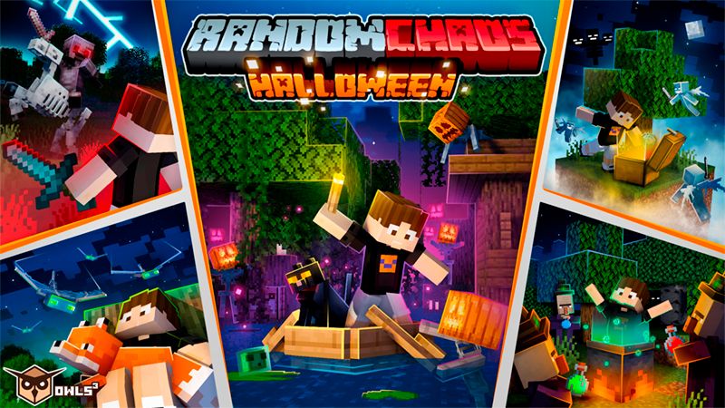 Random Chaos Halloween on the Minecraft Marketplace by Owls Cubed Random Chaos Halloween on the Minecraft Marketplace by Owls Cubed