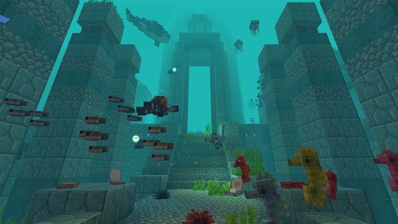 Aquatic Animals by HorizonBlocks