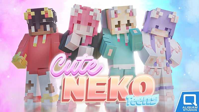 Cute Neko Teens on the Minecraft Marketplace by Aliquam Studios Cute Neko Teens on the Minecraft Marketplace by Aliquam Studios