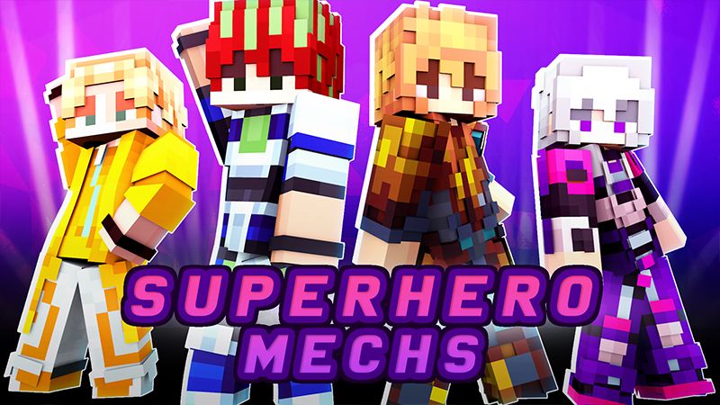 Superhero Mechs on the Minecraft Marketplace by Cypress Games