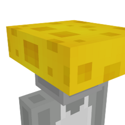 Cheesehead hat on the Minecraft Marketplace by Lifeboat