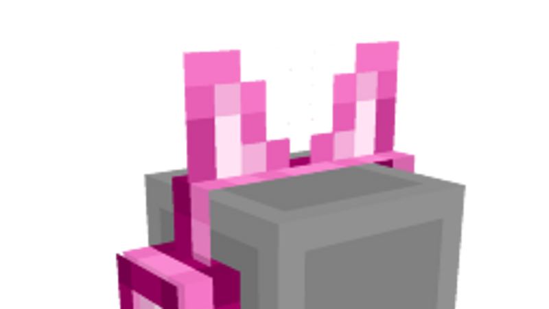 Pink Cat Headset on the Minecraft Marketplace by Virtual Pinata