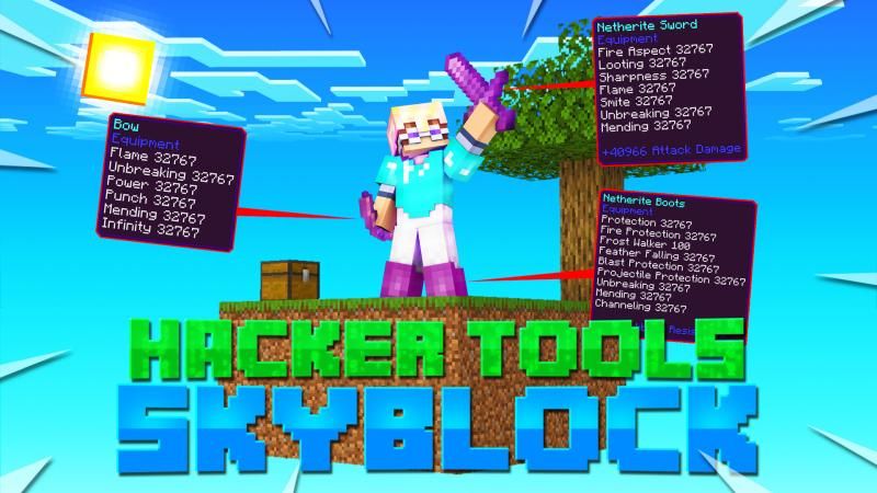 Hacker Tools Skyblock on the Minecraft Marketplace by DogHouse