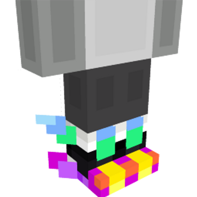 Bulky Rainbow Boots on the Minecraft Marketplace by Spark Universe