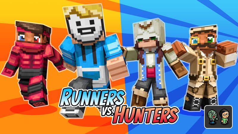 Runners Vs Hunters on the Minecraft Marketplace by BLOCKLAB Studios