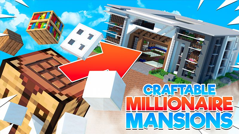 Craftable Millionaire Mansions on the Minecraft Marketplace by 4KS Studios Craftable Millionaire Mansions on the Minecraft Marketplace by 4KS Studios