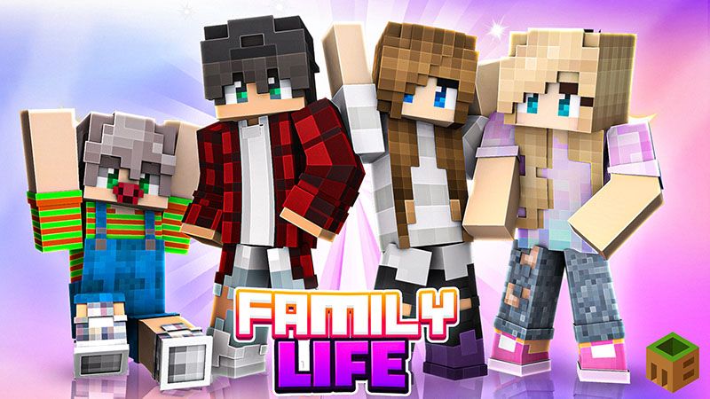 Family Life on the Minecraft Marketplace by MobBlocks Family Life on the Minecraft Marketplace by MobBlocks