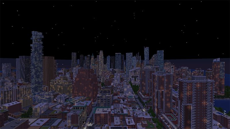 NYC Lower Manhattan by Razzleberries
