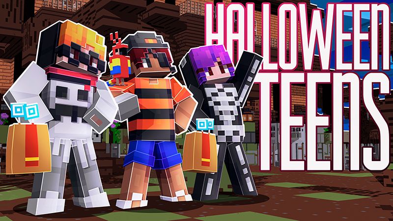 Halloween Teens on the Minecraft Marketplace by Dig Down Studios Halloween Teens on the Minecraft Marketplace by Dig Down Studios