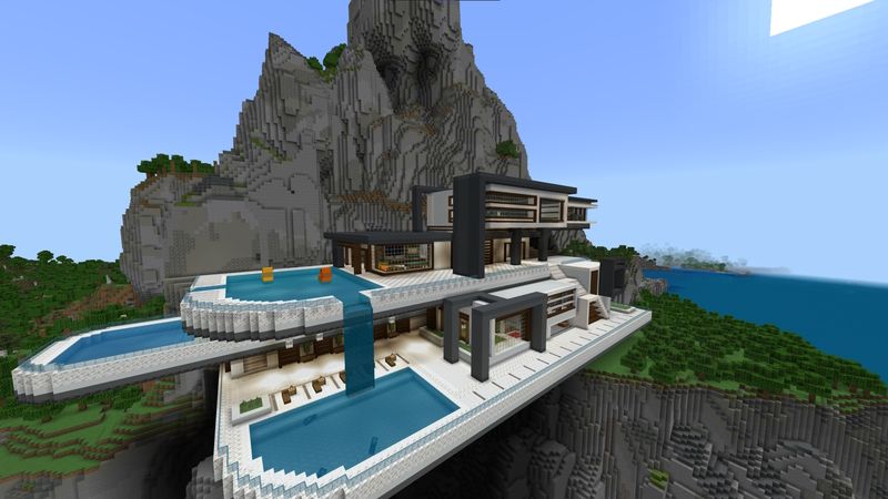 Cliffside Millionaire Estate by Razzleberries