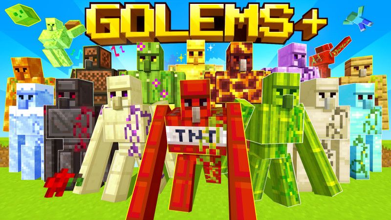 Golems on the Minecraft Marketplace by BLOCKLAB Studios