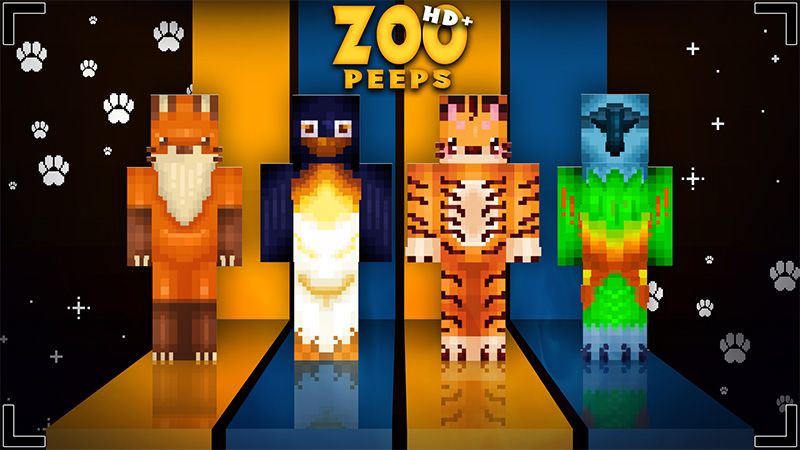 HD Zoo Peeps on the Minecraft Marketplace by Glowfischdesigns