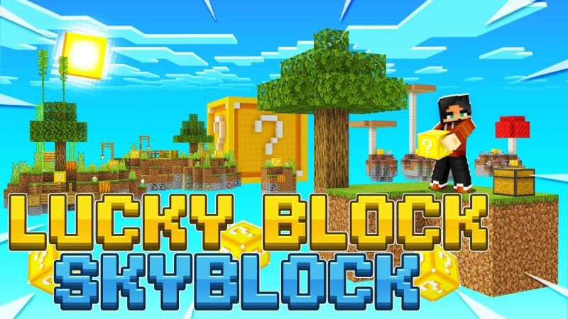 Lucky Block Skyblock on the Minecraft Marketplace by DogHouse
