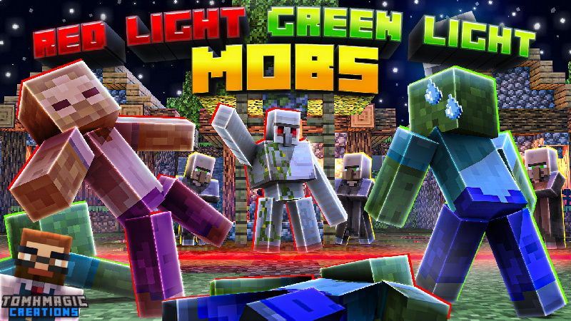 Red Light Green Light Mobs on the Minecraft Marketplace by Tomhmagic Creations