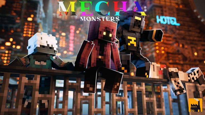 Mecha Monsters on the Minecraft Marketplace by Block Factory Mecha Monsters on the Minecraft Marketplace by Block Factory