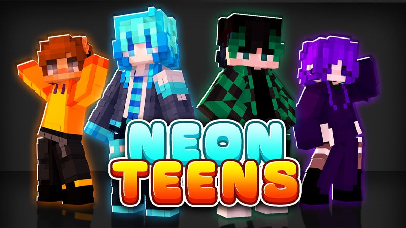 Neon Teens on the Minecraft Marketplace by CodeStudios