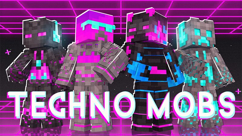 Techno Mobs on the Minecraft Marketplace by 2-Tail Productions Techno Mobs on the Minecraft Marketplace by 2-Tail Productions