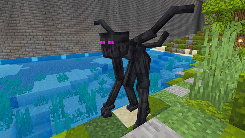 Mutant Enderman VS Mansion! by KA Studios