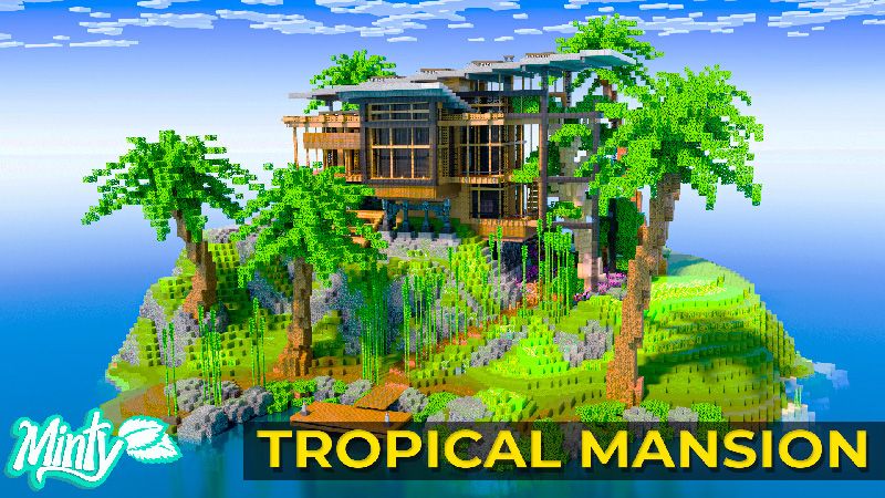 TROPICAL MANSION on the Minecraft Marketplace by Minty
