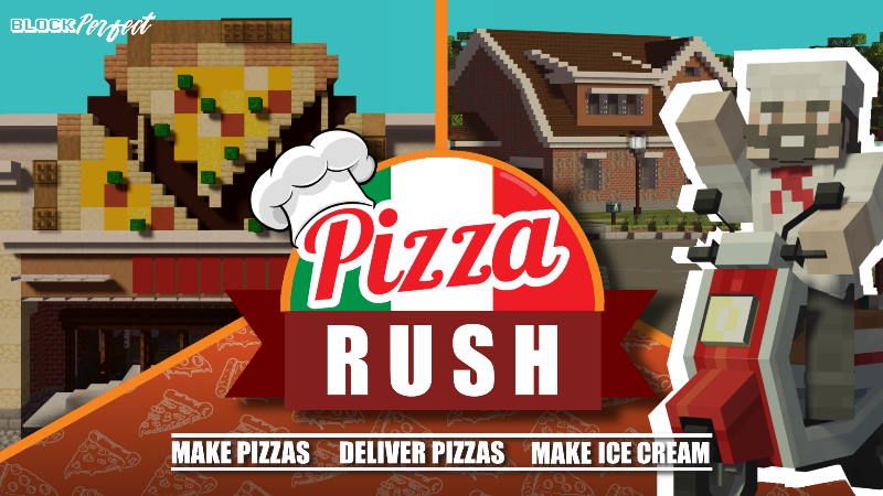 Pizza Rush on the Minecraft Marketplace by Block Perfect Studios Pizza Rush on the Minecraft Marketplace by Block Perfect Studios