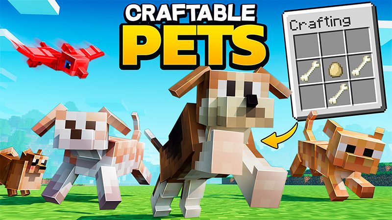 CRAFTABLE PETS on the Minecraft Marketplace by Kreatik Studios CRAFTABLE PETS on the Minecraft Marketplace by Kreatik Studios