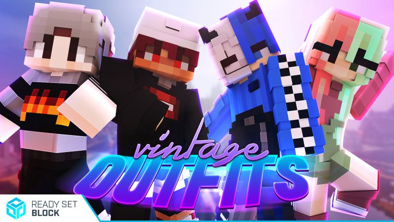 Vintage Outfits on the Minecraft Marketplace by Ready, Set, Block! Vintage Outfits on the Minecraft Marketplace by Ready, Set, Block!