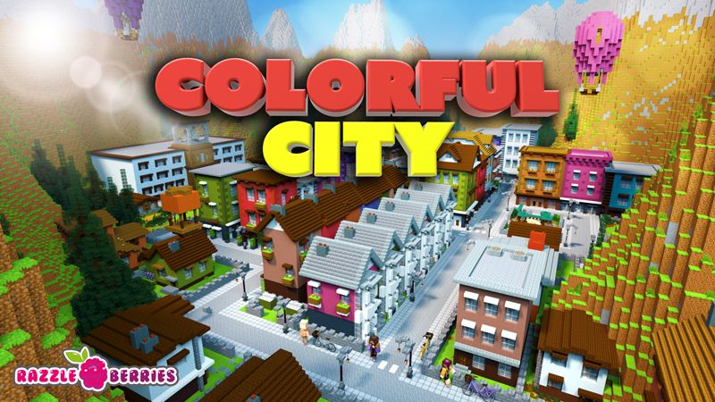 Modern Colorful City