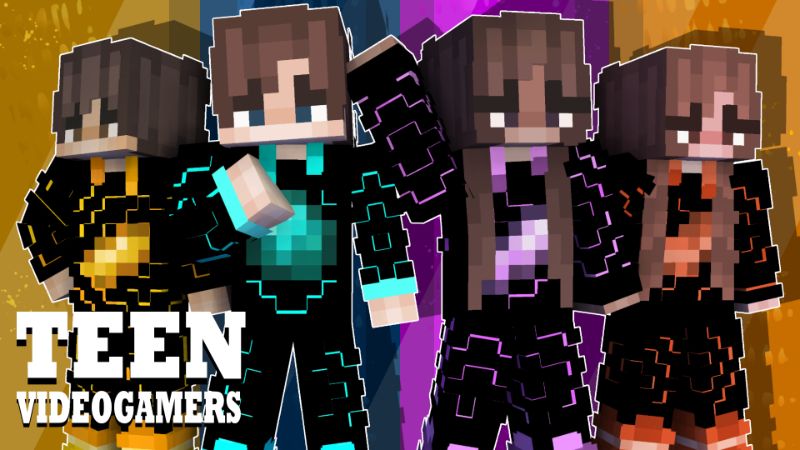 Teen Videogamers on the Minecraft Marketplace by Pixelationz Studios