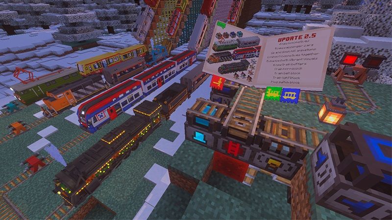 Trains Add-On 2.5 by Lifeboat