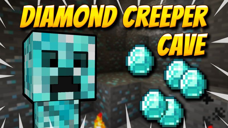 Diamond Creeper Cave by VoxelBlocks (Minecraft Marketplace Map ...