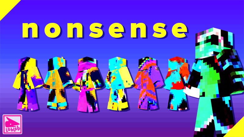 nonsense skin pack on the Minecraft Marketplace by Lebleb nonsense skin pack on the Minecraft Marketplace by Lebleb