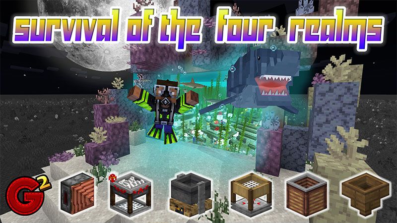 Survival of the Four Realms on the Minecraft Marketplace by G2Crafted Survival of the Four Realms on the Minecraft Marketplace by G2Crafted