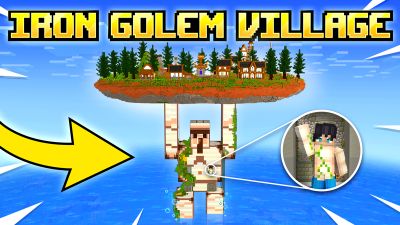Iron Golem Village on the Minecraft Marketplace by The Craft Stars
