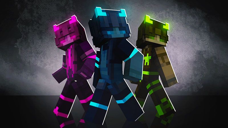 Glow Demons on the Minecraft Marketplace by Bunny Studios Glow Demons on the Minecraft Marketplace by Bunny Studios